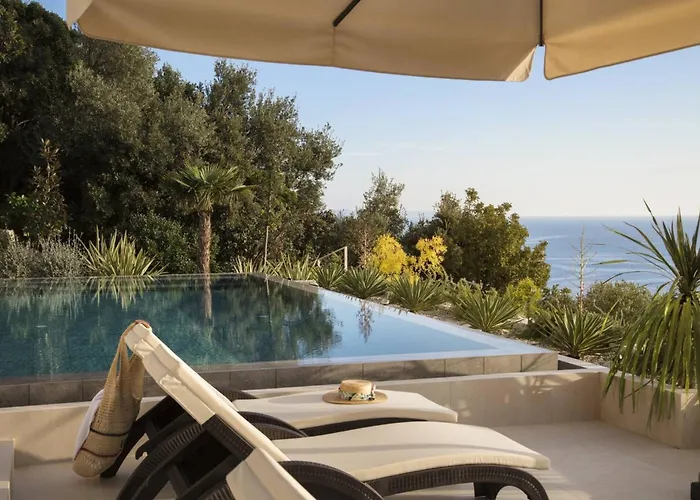 Luxury Villa Energy Orebic Peljesac With Heated Pool 빌라