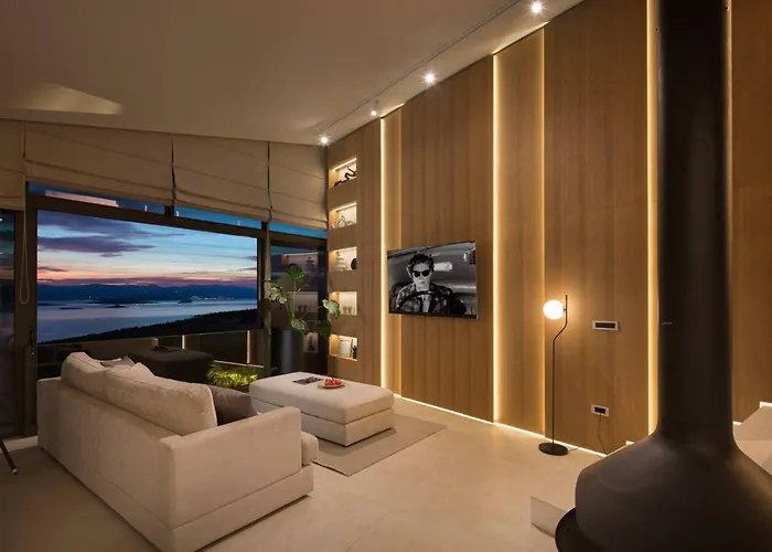 빌라 Luxury Villa Energy Orebic Peljesac With Heated Pool 오레비츠