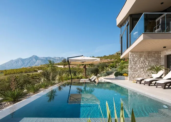Luxury Villa Energy Orebic Peljesac With Heated Pool 빌라
