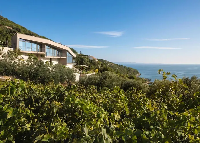 Luxury Villa Energy Orebic Peljesac With Heated Pool 오레비츠