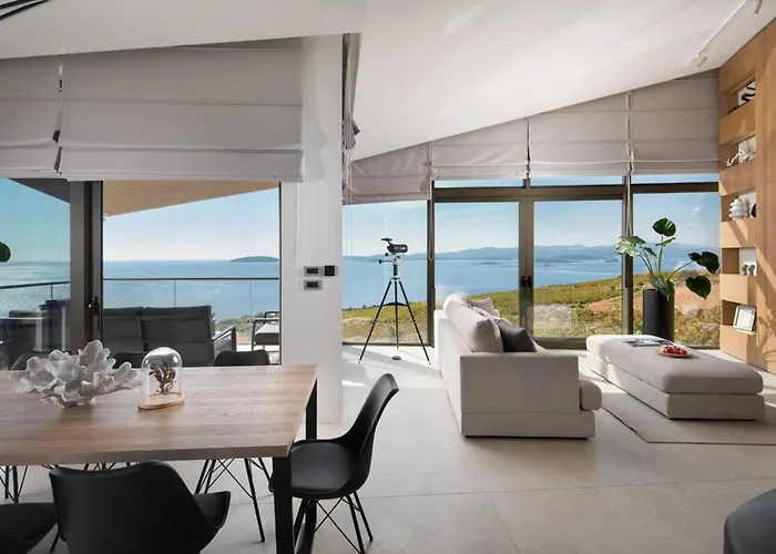 빌라 Luxury Villa Energy Orebic Peljesac With Heated Pool *