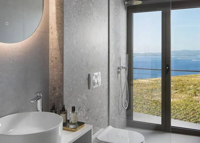 빌라 Luxury Villa Energy Orebic Peljesac With Heated Pool